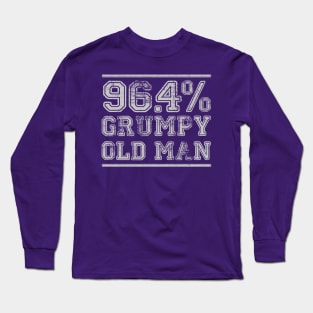 96.4% Grumpy Old Man Long Sleeve T-Shirt